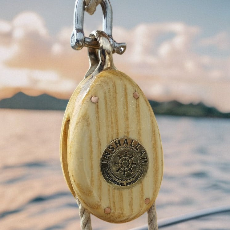 Yacht blocks - Bronze binding